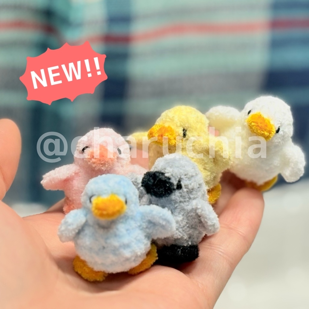 ぺたぺたカラーアヒルさん