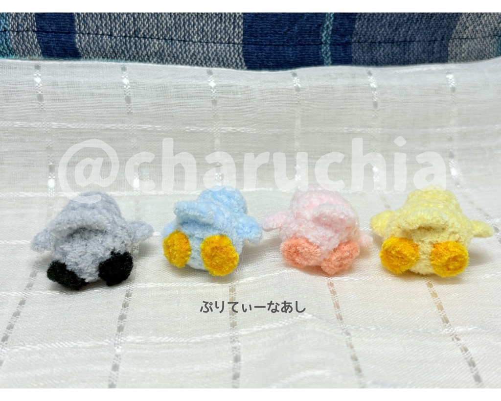 ぺたぺたカラーアヒルさん