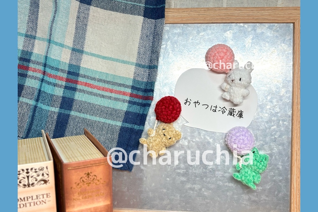 ふうせんぷかぷかマグネット🎈
