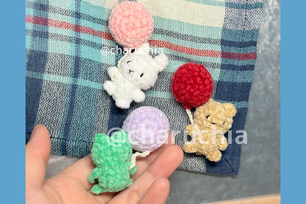 ふうせんぷかぷかマグネット🎈