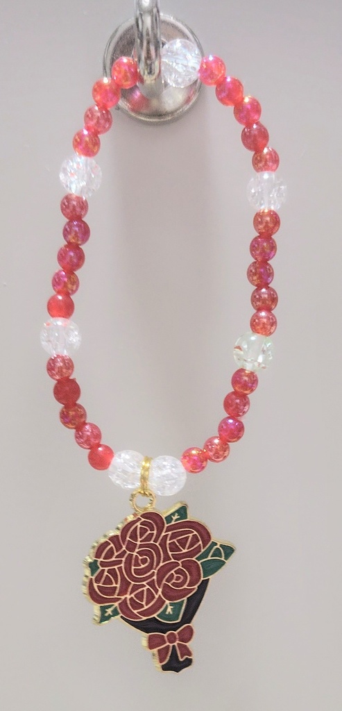 ちみけもますこっと ネックレス 野薔薇