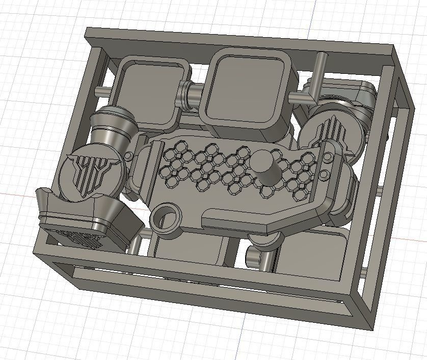 1/12 メガミデバイス用スタンプと台座