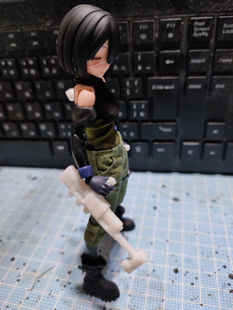 1/12 沙守式近接兵装「霰拐(サンカイ)」(obj&step形式)