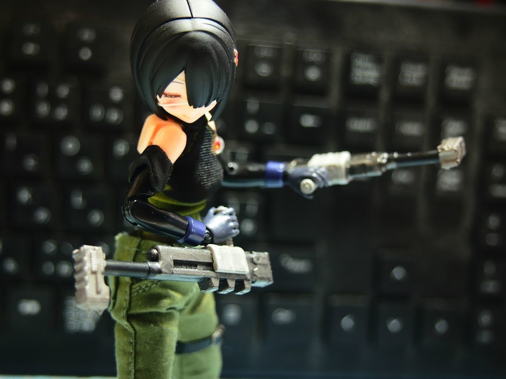 1/12 沙守式近接兵装「霰拐(サンカイ)」(obj&step形式)