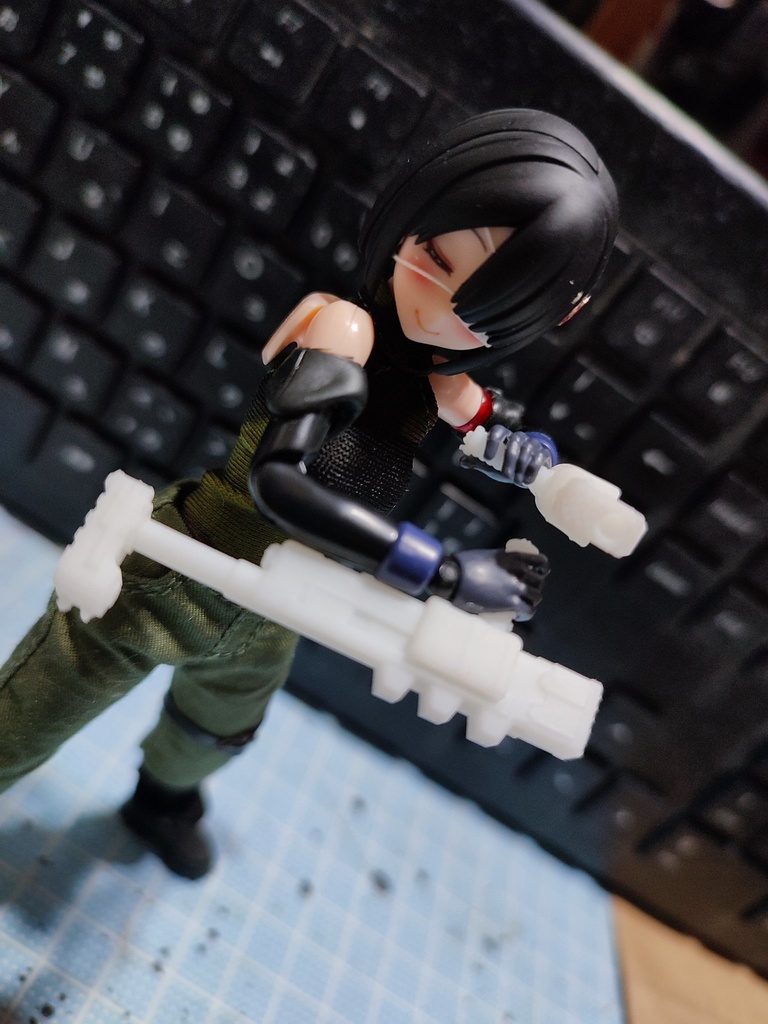 1/12 沙守式近接兵装「霰拐(サンカイ)」(obj&step形式)