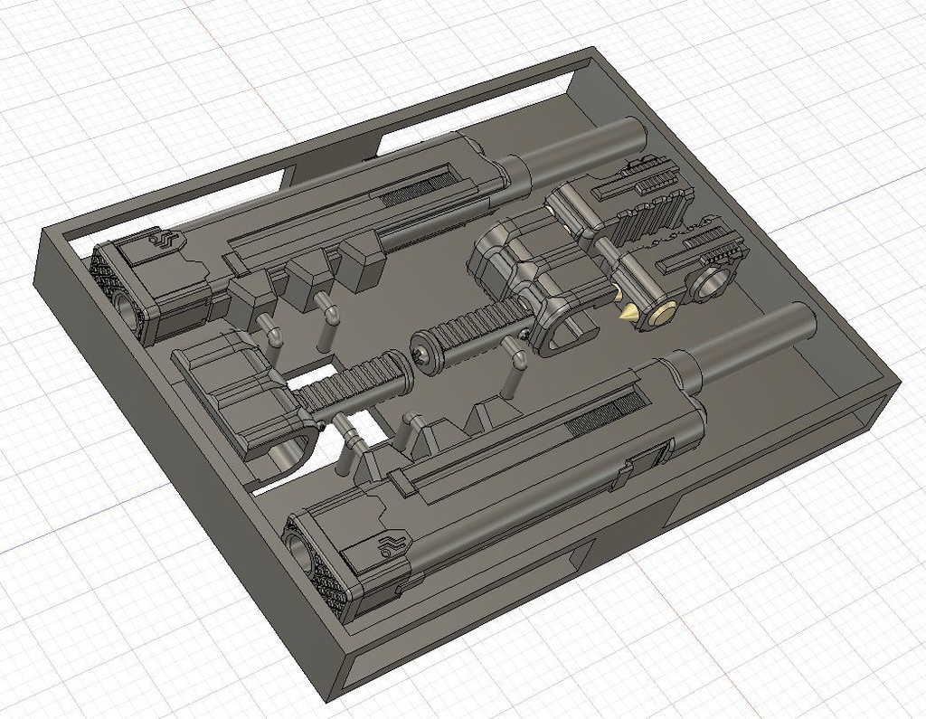 1/12 沙守式近接兵装「霰拐(サンカイ)」(obj&step形式)