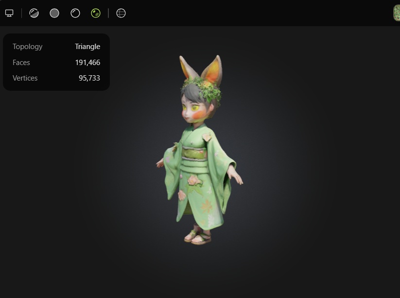 クリムゾン・ローニン・プリンス – 3Dキャラクター 3Dモデル VRChat 3D Characters
