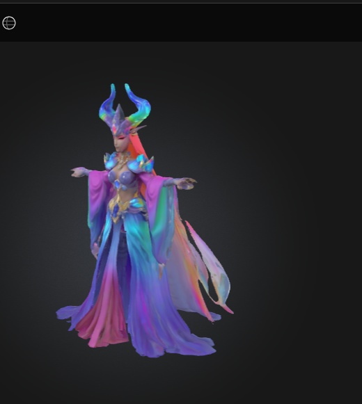 原宿スピリットシンセ – 3Dキャラクター 3Dモデル VRChat 3D Characters