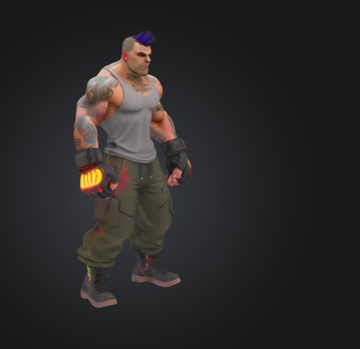 アーケードバニー – 3Dキャラクター 3Dモデル VRChat 3D Characters