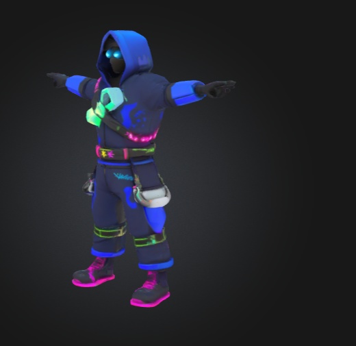 アーケードノマド – 3Dキャラクター 3Dモデル VRChat 3D Characters