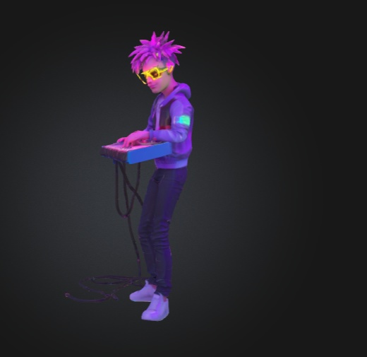 アーケードテイマー – 3Dキャラクター 3Dモデル VRChat 3D Characters