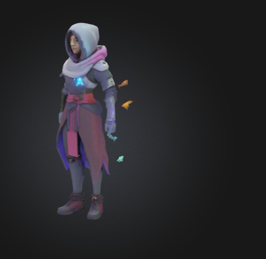 アーケードウィッチ – 3Dキャラクター 3Dモデル VRChat 3D Characters