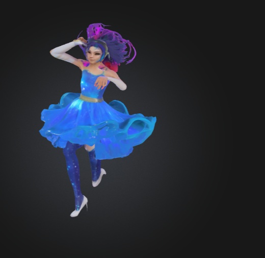 アストラルディーバ – 3Dキャラクター 3Dモデル VRChat 3D Characters