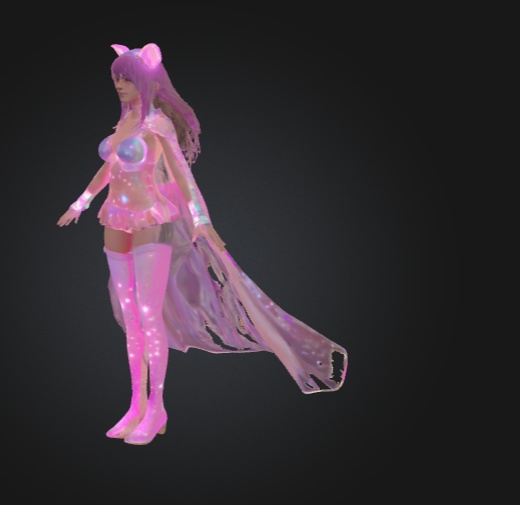 アストラルクイーン – 3Dキャラクター 3Dモデル VRChat 3D Characters