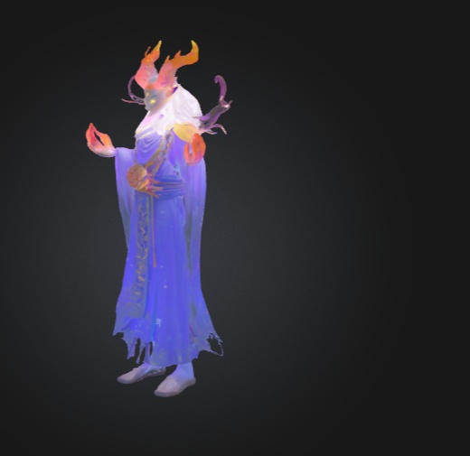 バイナリブレードフォックス – 3Dキャラクター 3Dモデル VRChat 3D Characters