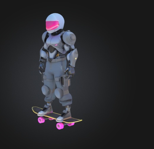 夕暮れの着物放浪者 – 3Dキャラクター 3Dモデル VRChat 3D Characters