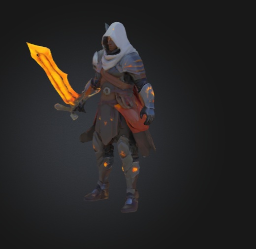 エンバーサイバーミコ – 3Dキャラクター 3Dモデル VRChat 3D Characters