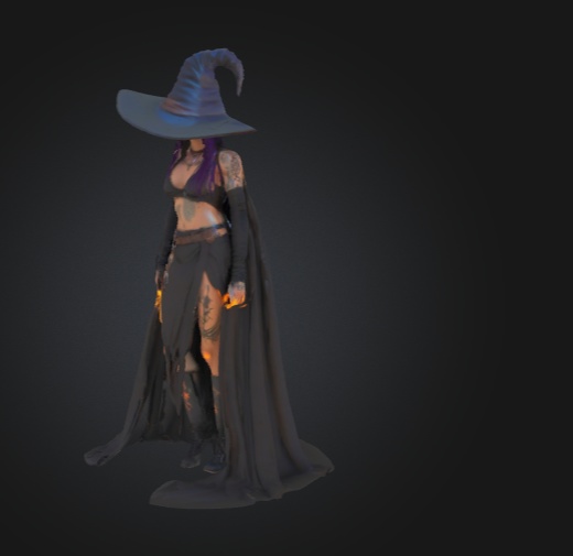 グリッチ キモノブレイカー – 3Dキャラクター 3Dモデル VRChat 3D Characters