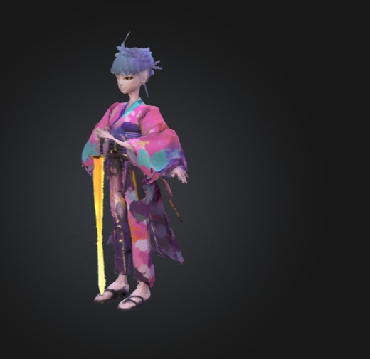  Glitch Shrine Coder – 3Dキャラクター 3Dモデル VRChat 3D Characters
