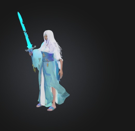 ミスティックシュラインウォーカー – 3Dキャラクター 3Dモデル VRChat 3D Characters