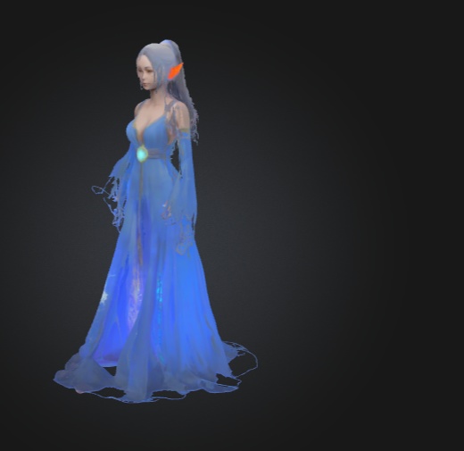 ミスティックサイバーアイドル – 3Dキャラクター 3Dモデル VRChat 3D Characters