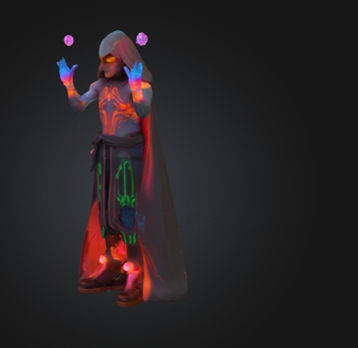 ホロ メカ スケーター – 3D キャラクター 3D モデル VRChat 3D Characters