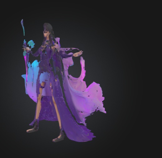 ベルベットサイバーウィッチ - 3Dキャラクター 3Dモデル VRChat 3D Characters