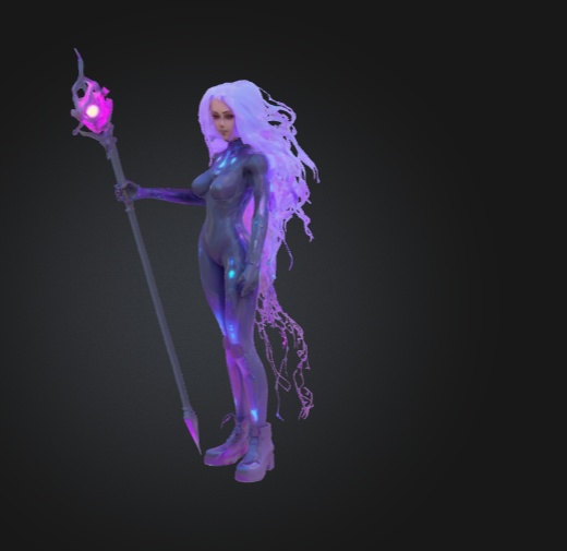ベルベット・ローニン・ガール – 3Dキャラクター 3Dモデル VRChat 3D Characters