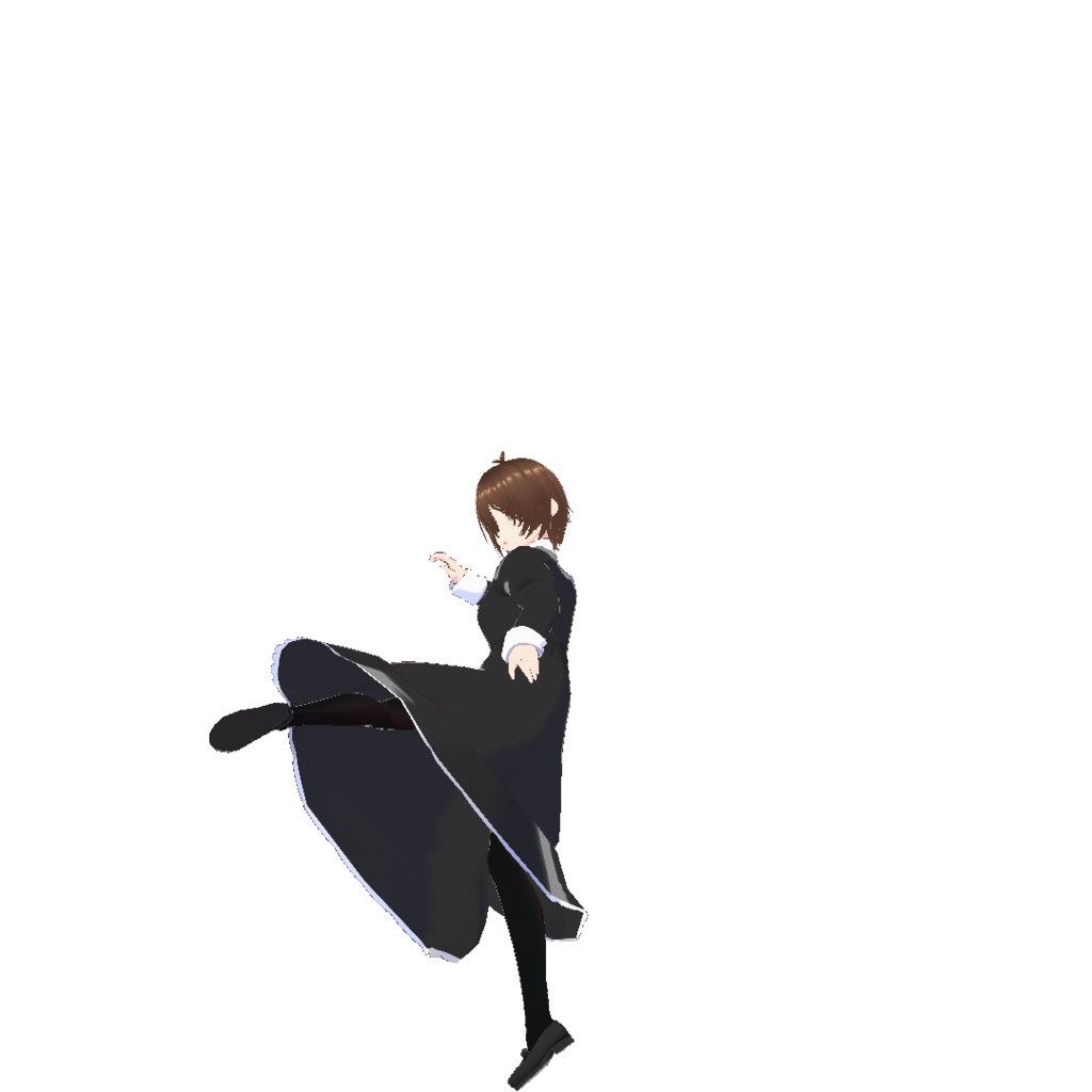 KUROHIME 黒姫 | VRChat対応VRMアバター | エレガントゴシックガール | VRoid制作 VTUBER