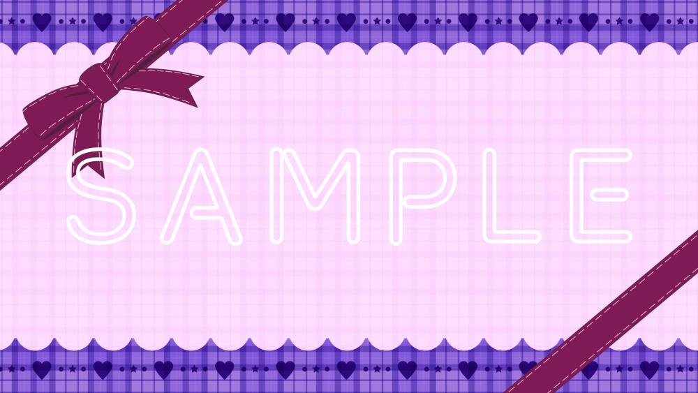 【配信/背景素材】バレンタインA