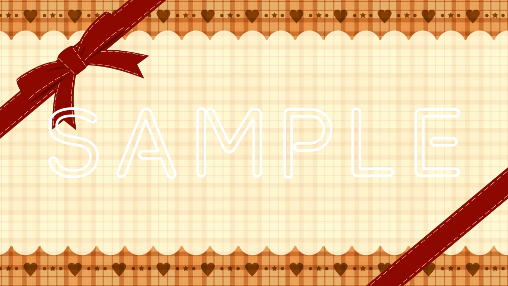 【配信/背景素材】バレンタインA