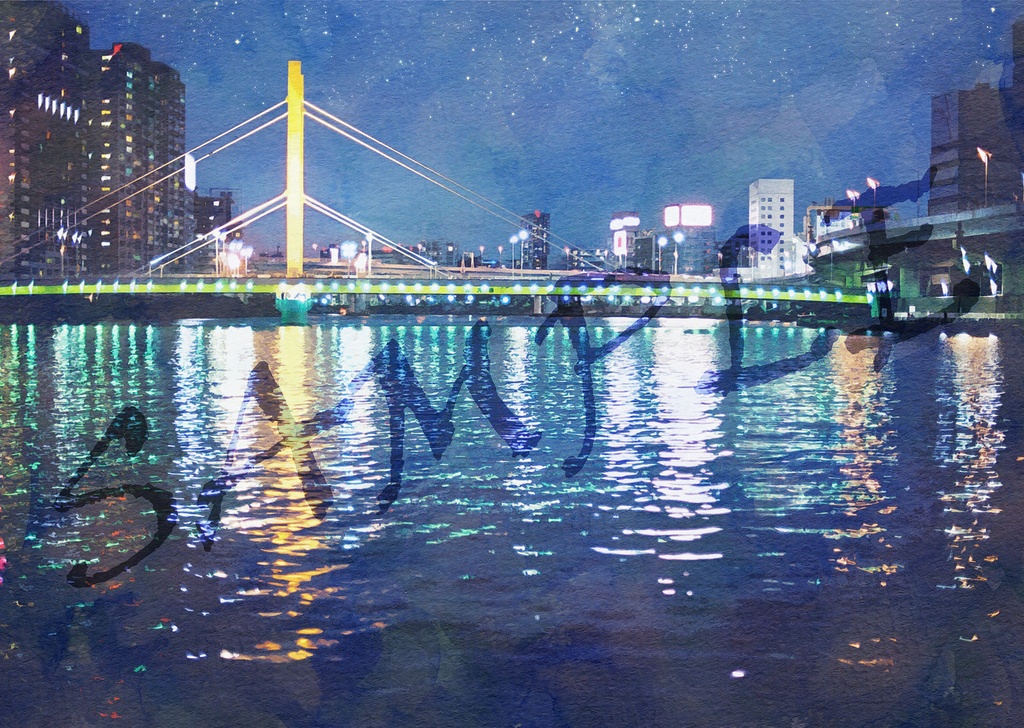 【表紙素材】街夜景A