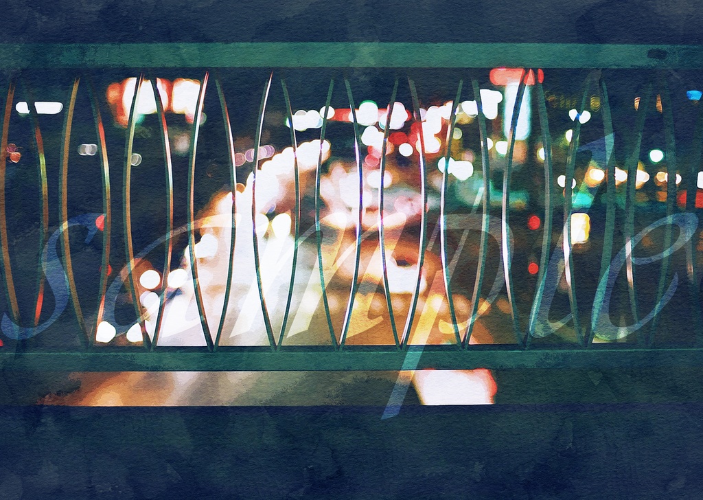 【表紙素材】街夜景3点セット