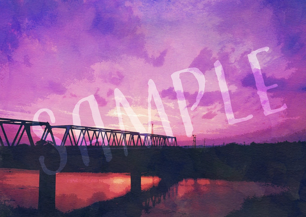 【表紙素材】夕景A