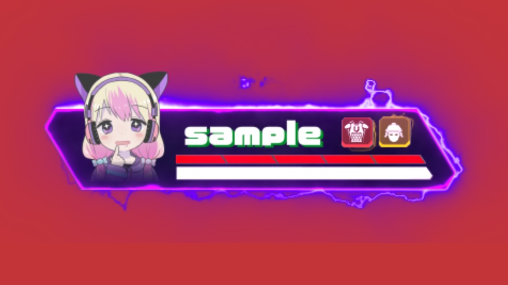 APEX用バナーオーバーレイ『plasma』5色セット