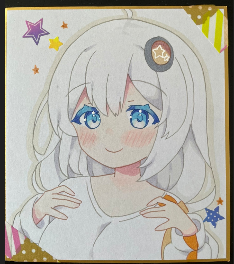 小色紙　紲星あかりアイボス衣装