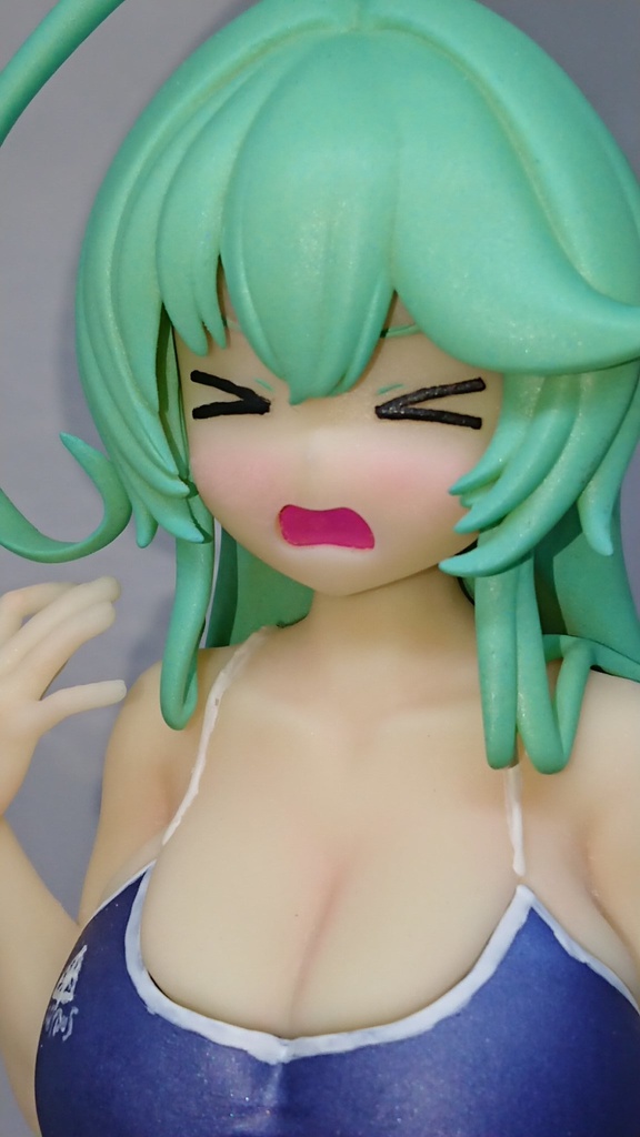 ブルアカ ユメ先輩 うごあつ胸像ガレージキット