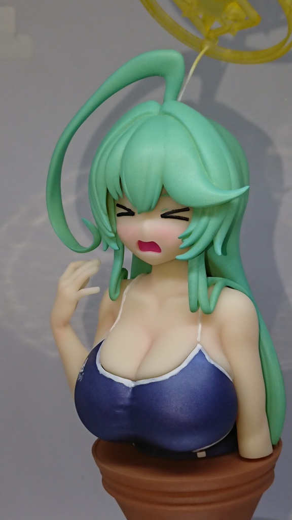 ブルアカ ユメ先輩 うごあつ胸像ガレージキット