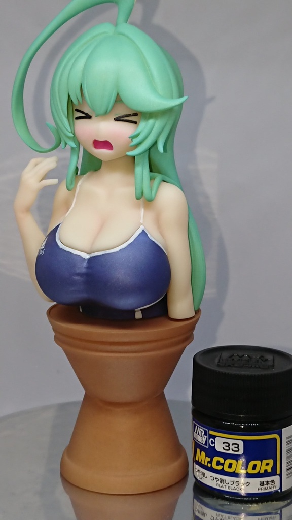 ブルアカ ユメ先輩 うごあつ胸像ガレージキット