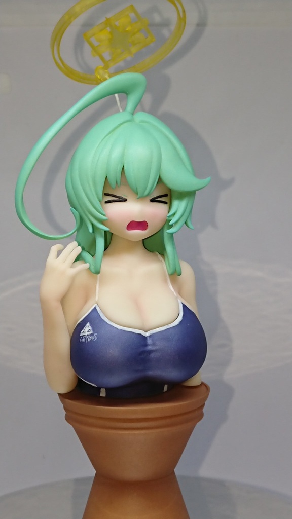 ブルアカ ユメ先輩 うごあつ胸像ガレージキット