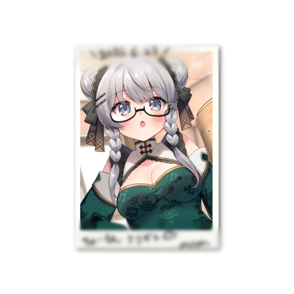 【2025誕生日記念】楠陰ミクサ　手書きメッセージ付きフォト風カード