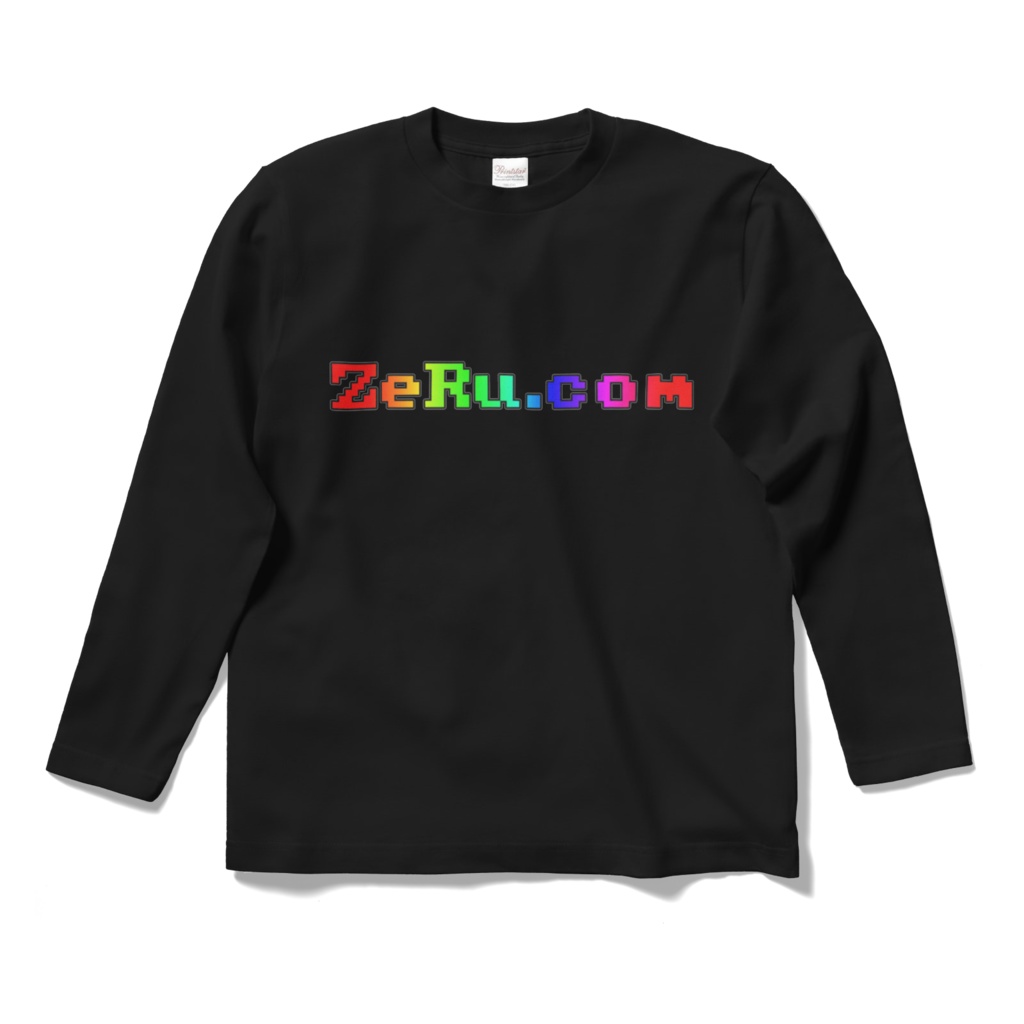 ZeRu.com ロングスリーブTシャツ(虹)