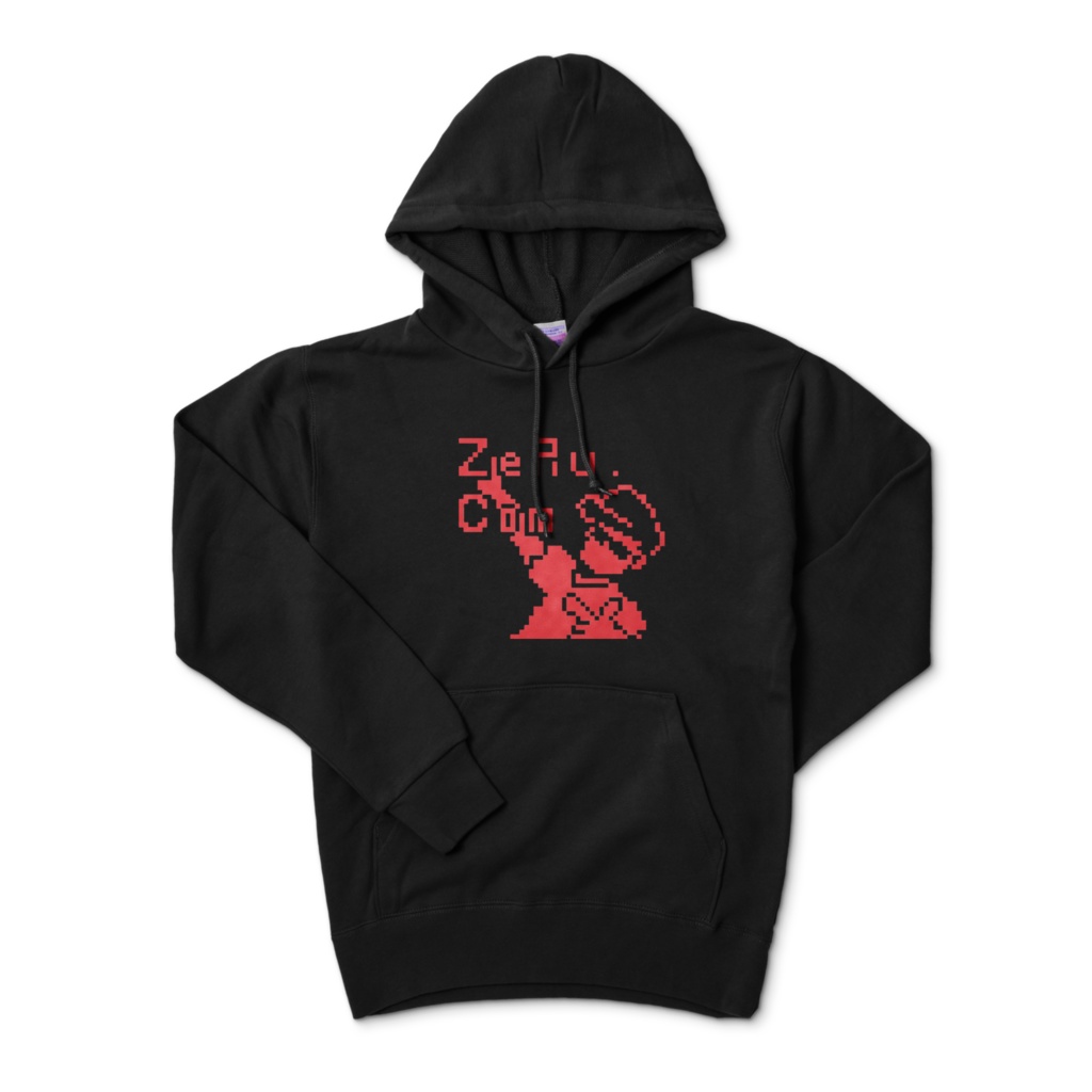 ZeRu.comパーカー(裏面ロゴ)