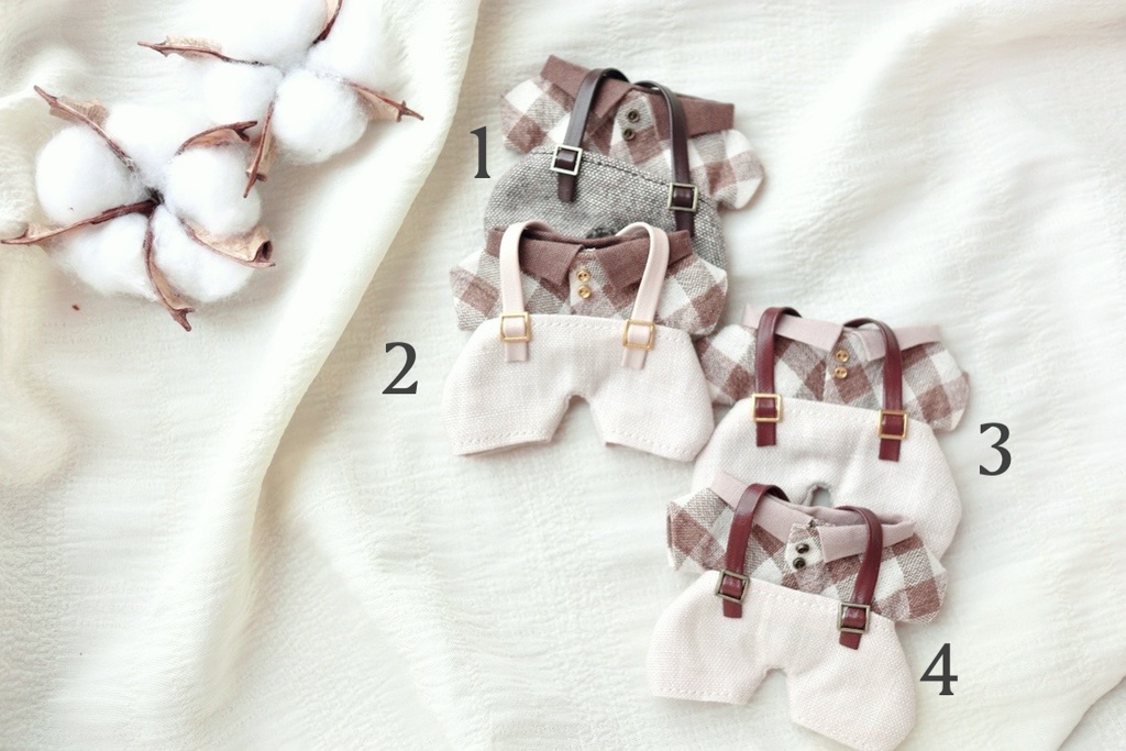 サスペンダー&シャツ