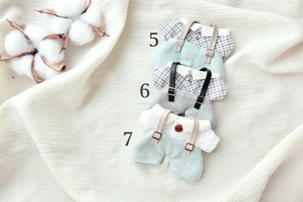 サスペンダー&シャツ