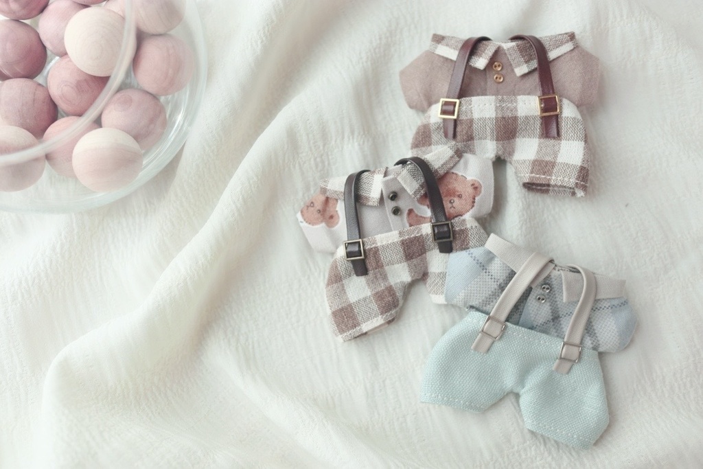 サスペンダー＆シャツ