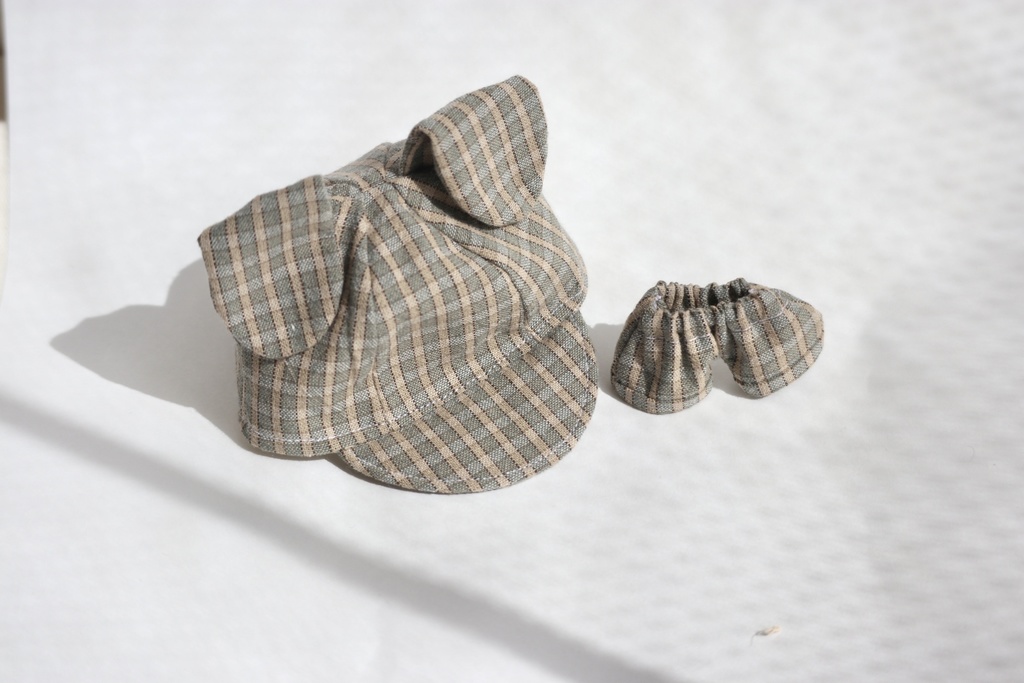 INU cap＆pants～チェック柄～