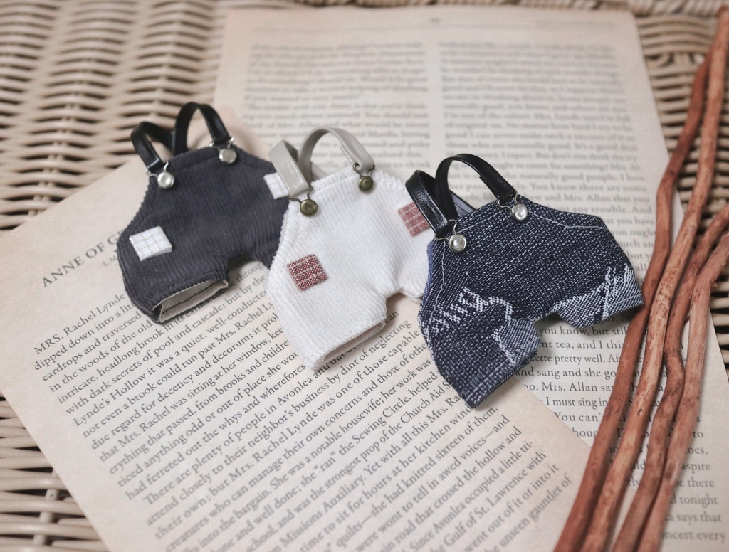 12cm前後サロペット