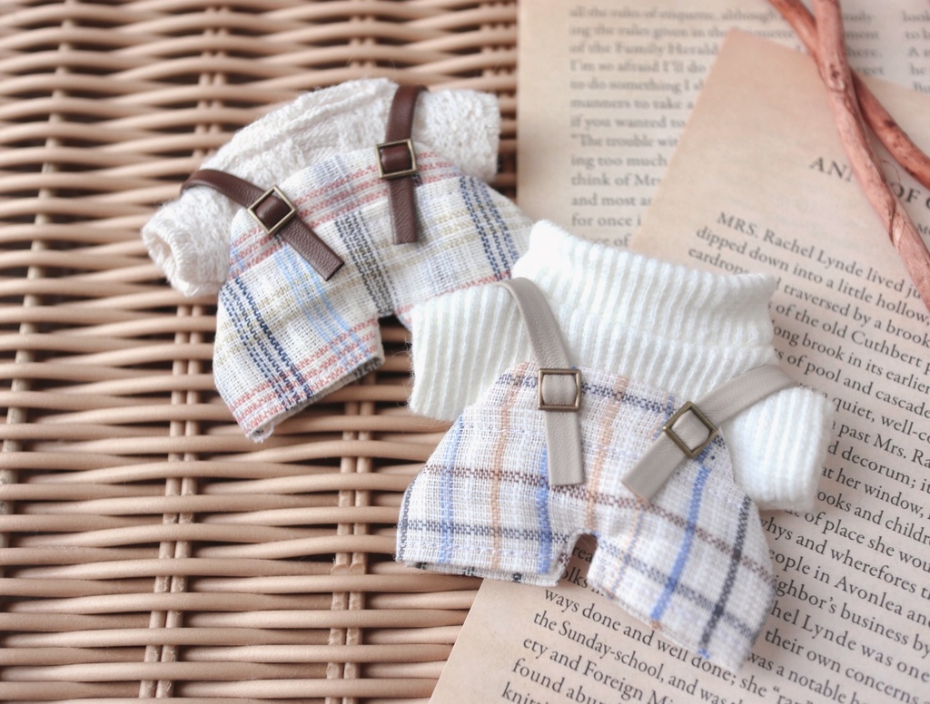 麻のサロペット