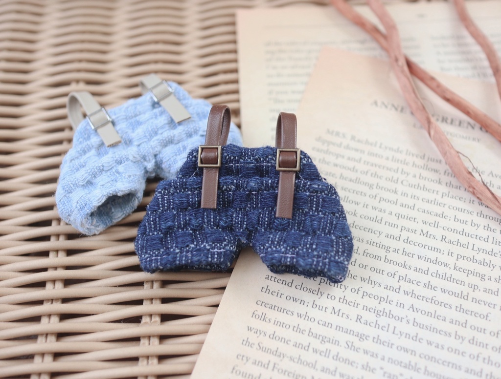 ポコポコデニムサロペット